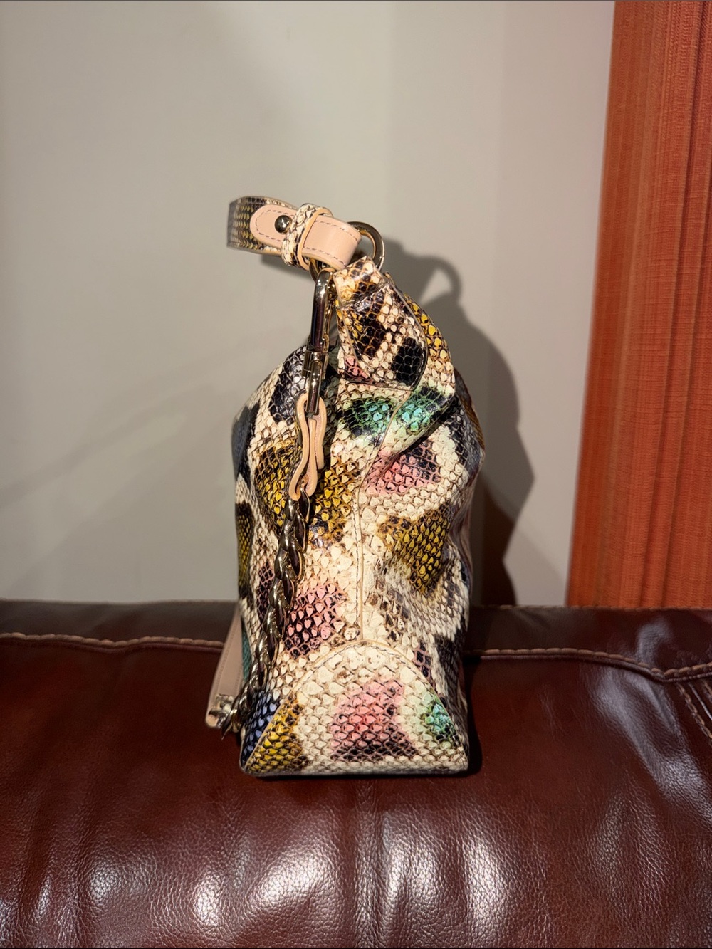 ‼️Brahmin Heather Multi Caloosa Shoulder Bag Crossbosy Bag - Picture 3 of 12